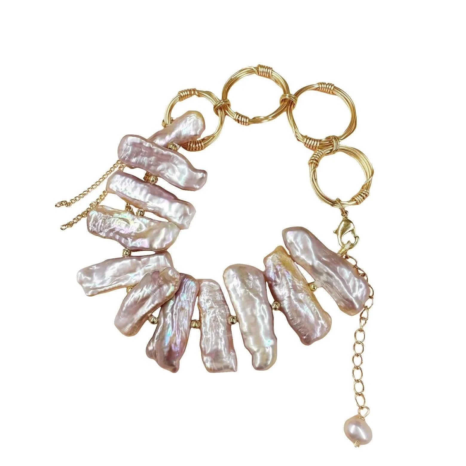 Graduated Baroque Pearl Bracelet
