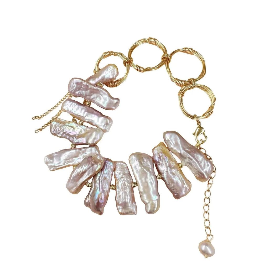 Pink Pearl Bracelet