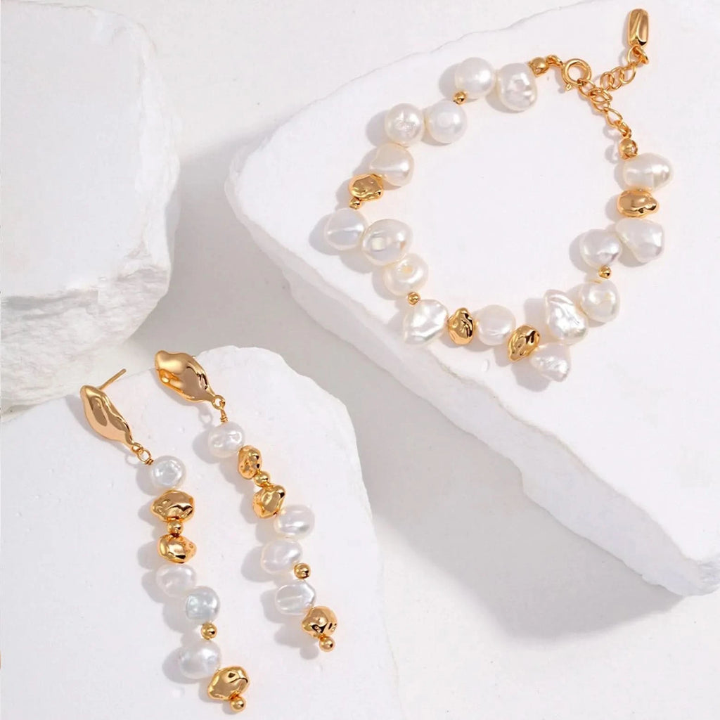 Natural pearl bracelet - Angel Barocco