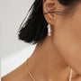 pearl baroque earrings