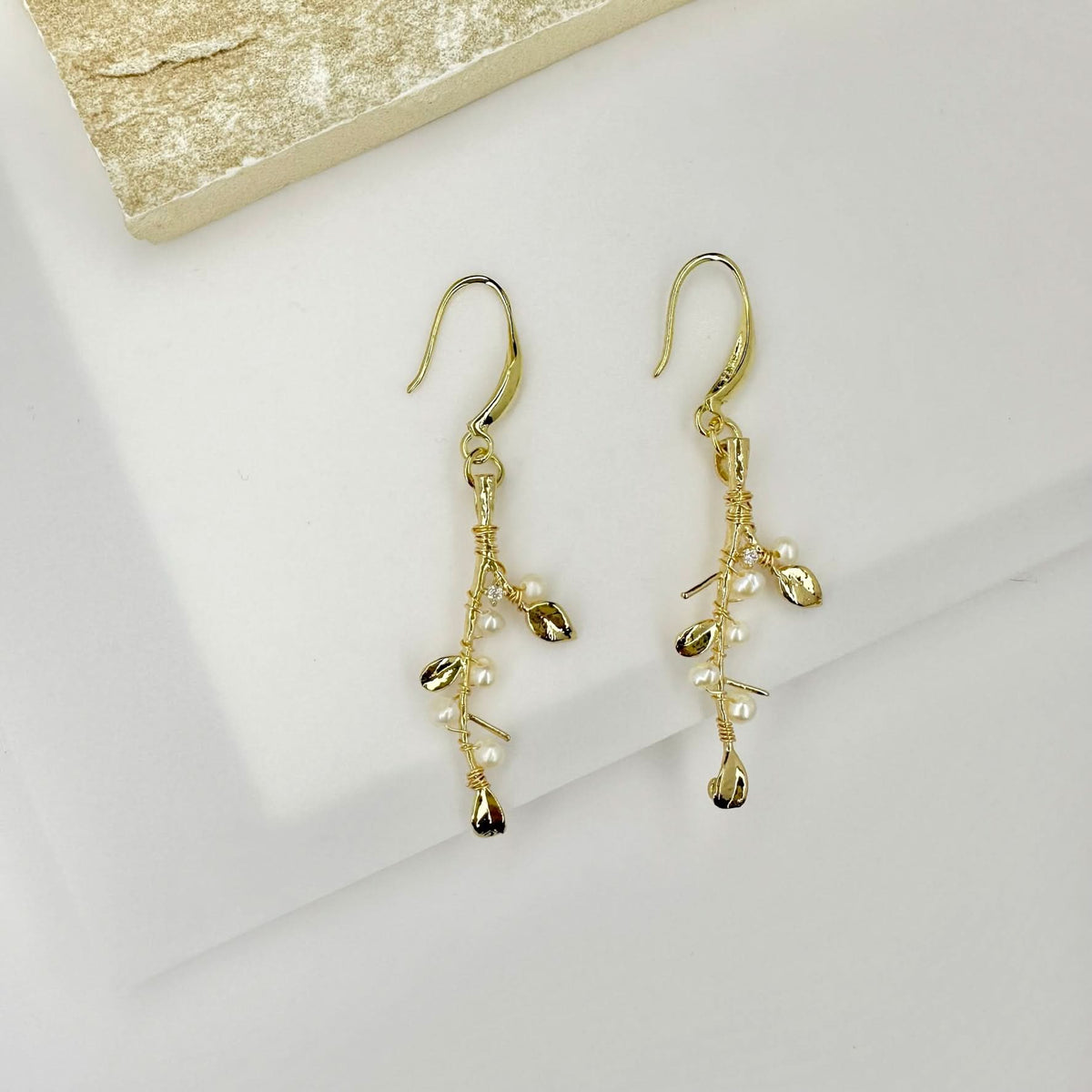 Leaves Drop Earrings