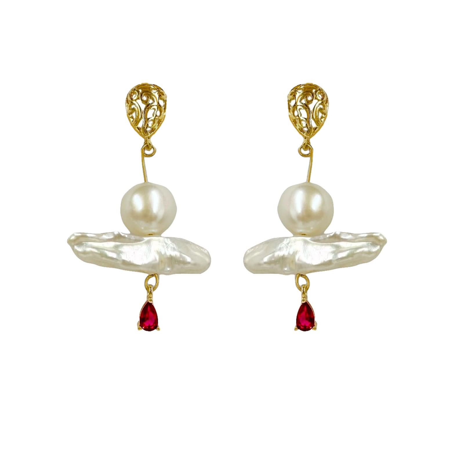 Gold Vermeil earrings