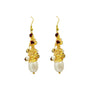 gold pearl earrings